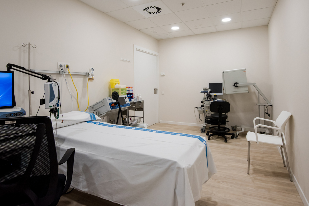 Servei de neurofisiología planta soterrani de l’Hospital materno Infantil de l’Hospital Universitari Vall d’Hebron